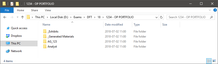  Created folder - Root